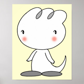 優しい恐竜のキャラクター ポスター