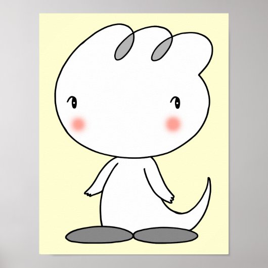 優しい恐竜のキャラクター ポスター (正面)
