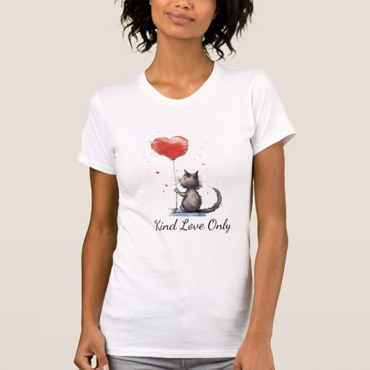 優しい愛だけTシャツ Tシャツ (正面)