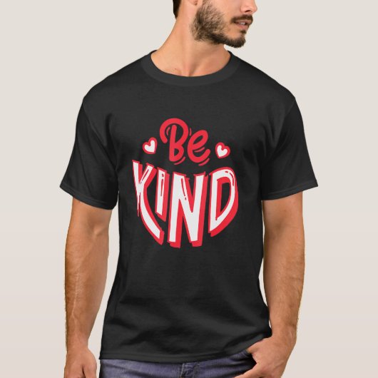 優しい感動的ハート Tシャツ (正面)