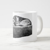 優しい昼寝 ジャンボコーヒーマグカップ (正面右)