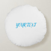 優しい枕の甘い夢 ラウンドクッション (裏面)