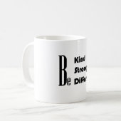 優しい気持ちになるマグ コーヒーマグカップ (正面左)