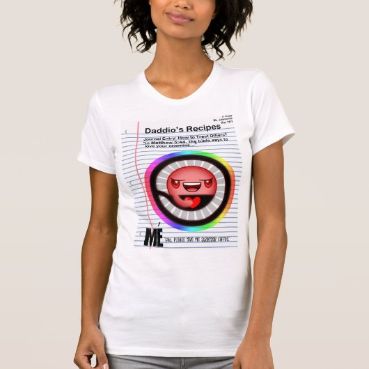 優しい気持ちのレディースTシャツ Tシャツ (正面)