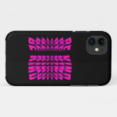 優しい気持ちを伝えるピンクのテキストエフェクト Case-Mate iPhoneケース (裏面(横))