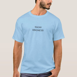 優しい気持ちを表そう 引用 ブルー Tシャツ