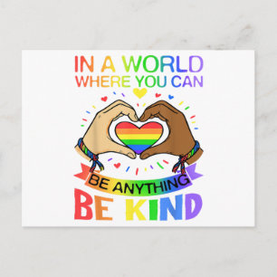 優しい気持ち LGBT プライド レインボー 平等 啓発 Tシャツ ポストカード