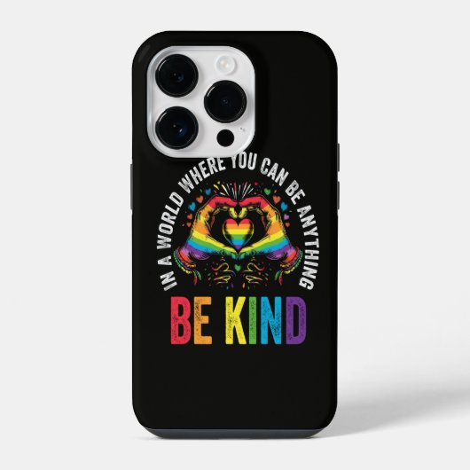 優しい気持ち Pride LGBT月間 iPhoneケース (裏面)