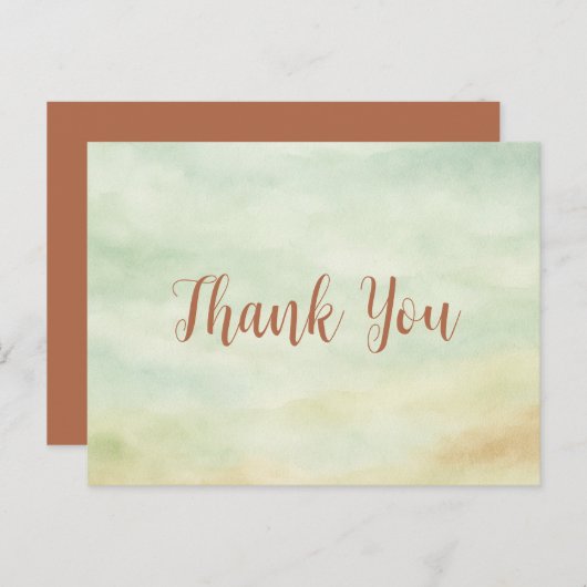 優しい水の色を洗ってくれてありがとう ポストカード (正面/裏面)