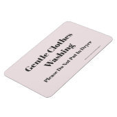 優しい洗濯 – w/webサイトアドレス マグネット (左側)