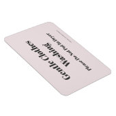 優しい洗濯 – w/webサイトアドレス マグネット (右側)