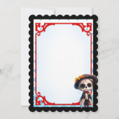 優しい砂糖スカル サンキューカード (裏面)