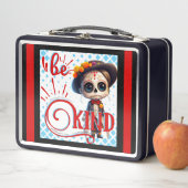 優しい砂糖スカル メタルランチボックス (インサイチュ)