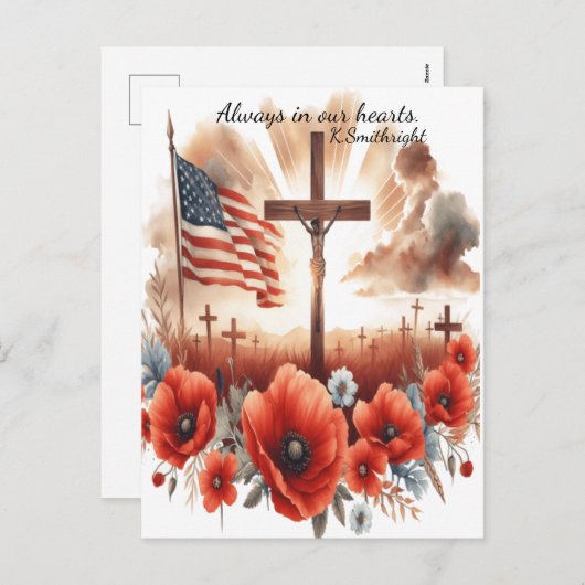 優しい空で犠牲を払う シーズンポストカード (正面/裏面)