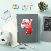 優しい笑顔のグール シール (iPadカバー)