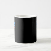 優しい自閉症意識自閉症をサポート愛 コーヒーマグカップ (中央)