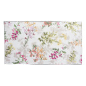 優しい花柄 枕カバー (裏面-右)