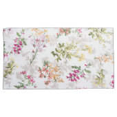 優しい花柄 枕カバー (正面右)