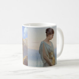 優しい芸術を持つコーヒーマグ コーヒーマグカップ