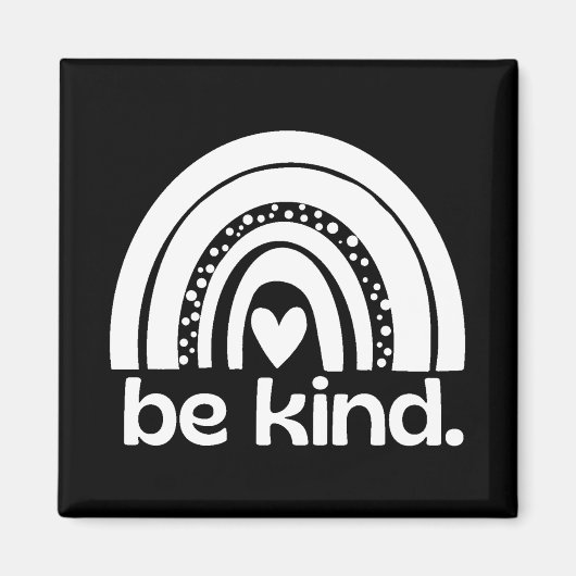 優しい虹 マグネット (正面)