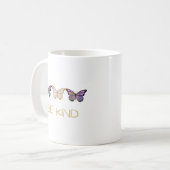 優しい蝶である コーヒーマグカップ (正面左)