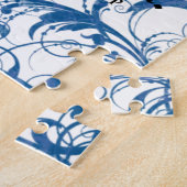 優しい蝶の渦 ジグソーパズル (側面)