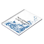 優しい蝶の渦 ノートブック (左側)