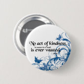 優しい蝶の渦 缶バッジ (正面&裏面)