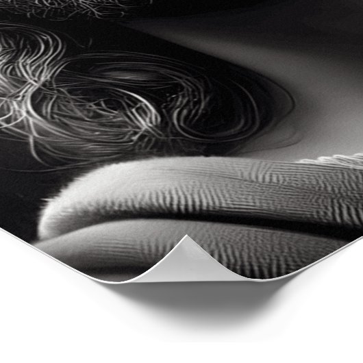 優しい視線でイエス・ディバインの羊飼い ポスター (角)