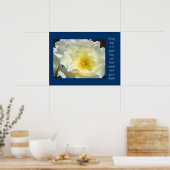 優しい言葉と善行のための良い日バラ芸術 ポスター (キッチン)