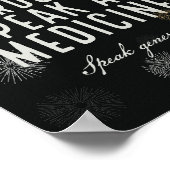 優しい言葉は薬である – ポスター (角)