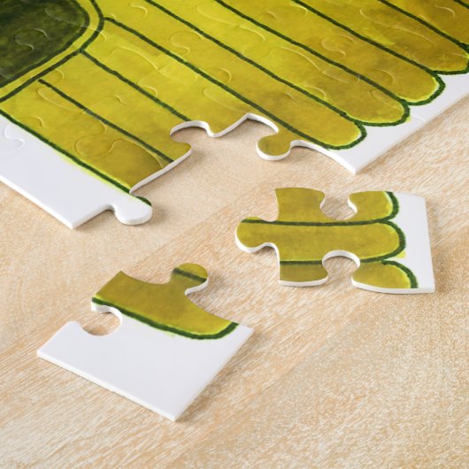 優しい言葉は蜂蜜のよう感動的 ジグソーパズル (側面)