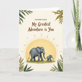 優しい象の父の日 私の最大の冒険 シーズンカード