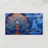 優しい輝き | 生命の木 名刺 (正面)