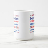 優しい選挙2024ジョーバイデン氏私は歳ではない コーヒーマグカップ (中央)