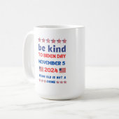 優しい選挙2024ジョーバイデン氏私は歳ではない コーヒーマグカップ (正面左)