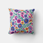 優しい開花エステティック16x16装飾用クッション クッション (正面)