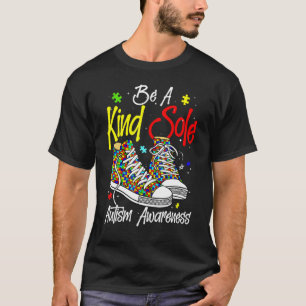 優しい靴下 自閉症 awareness パズルシューズ 親切に tシャツ