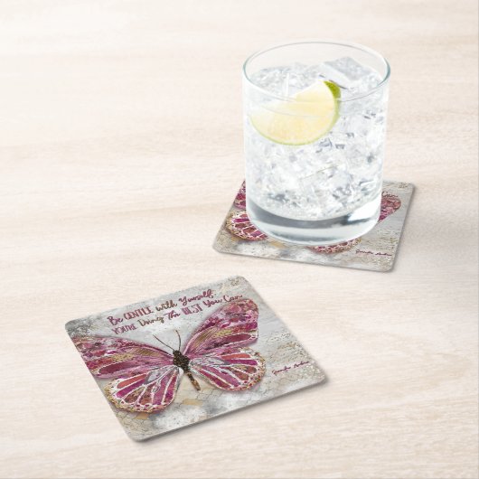 優しい スクエアペーパーコースター (インサイチュ)