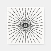 優しい スタンダードカクテルナプキン (正面)