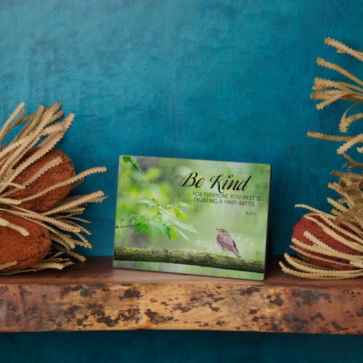 優しい フォトプラーク (側面)