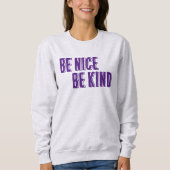 優しい、優しいTシャツ スウェットシャツ (正面)