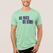 優しい、優しいTシャツ トライブレンドTシャツ (正面)