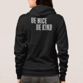 優しい、優しいTシャツ パーカ (裏面)