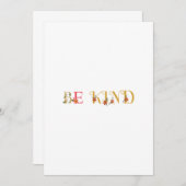 優しい 招待状 (正面/裏面)