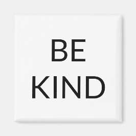 優しい、白黒ミニマル マグネット