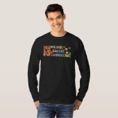 優しい+賢い+大切なあなた+自閉症啓発+自閉症 Tシャツ (正面フル)