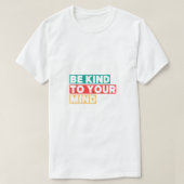 優しい» Tシャツ (デザイン正面)