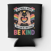 優しいLGBTQになれる世界で 缶クーラー (正面)