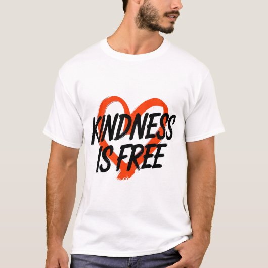 優しいTシャツ、最高品質 Tシャツ (正面)